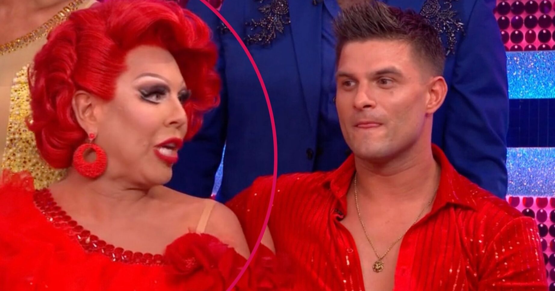 La Voix and Aljaz Skorjanec on Strictly