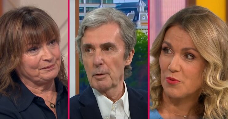 Lorraine Kelly, John Stapleton, and Susanna Reid