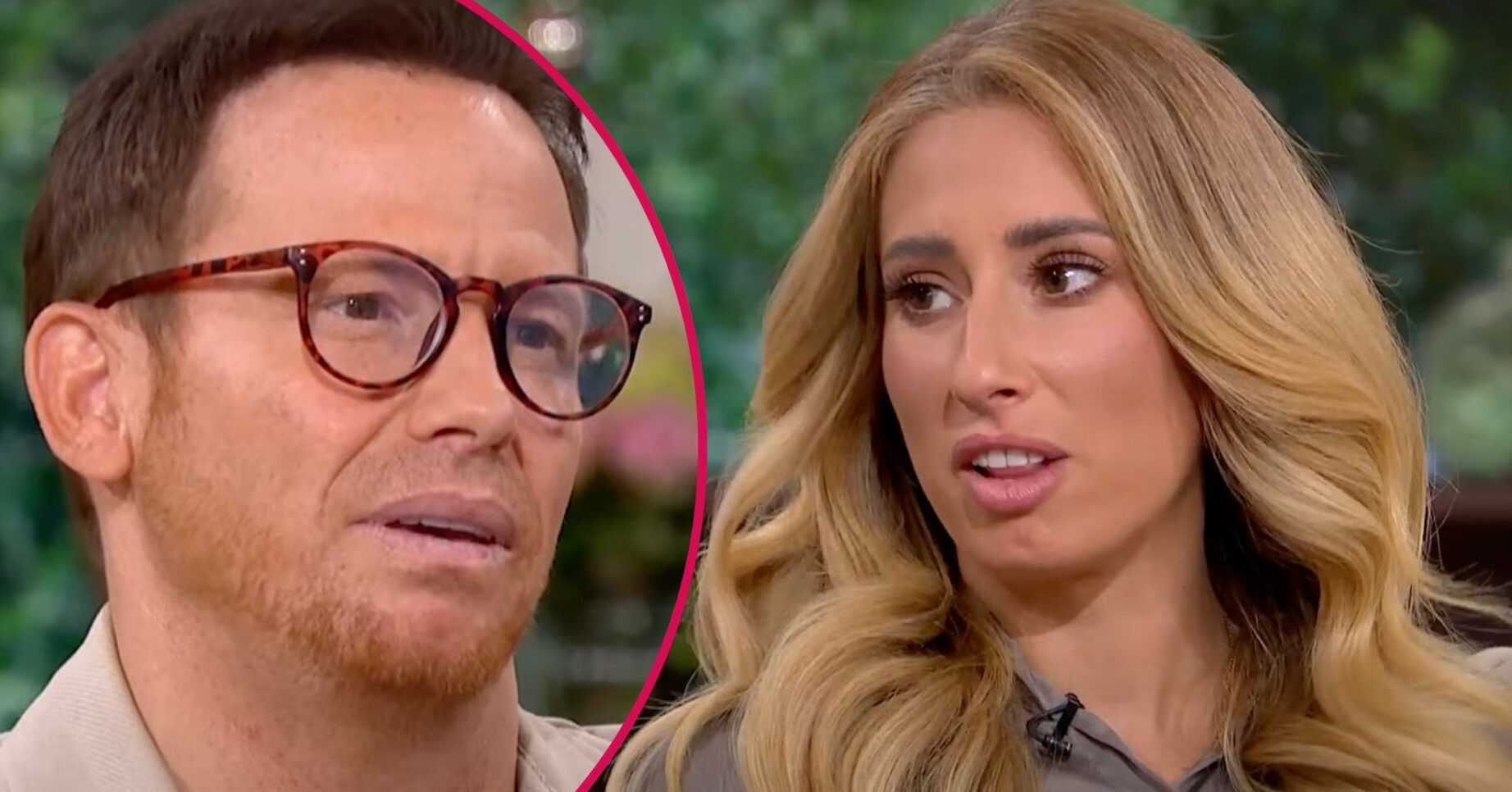 Stacey Solomon and Joe Swash on This Morning