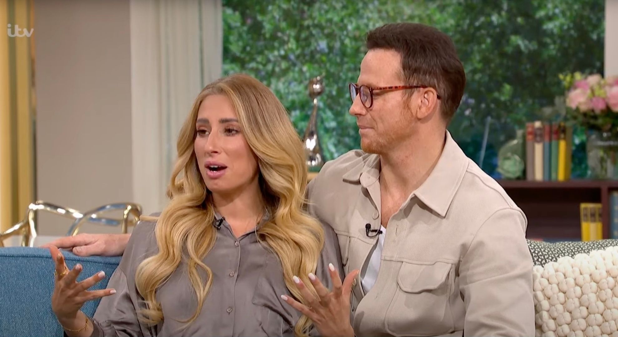 Stacey Solomon and Joe Swash on This Morning