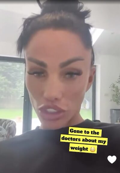 Katie Price on Snapchat