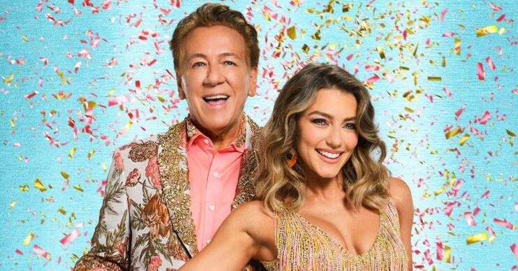 Ross and Jowita on Strictly 2025.