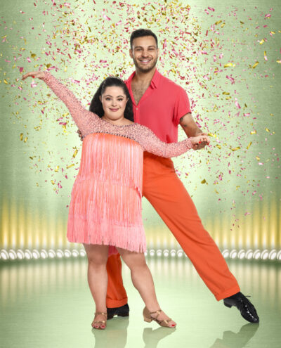Ellie Goldstein and Vito Coppola