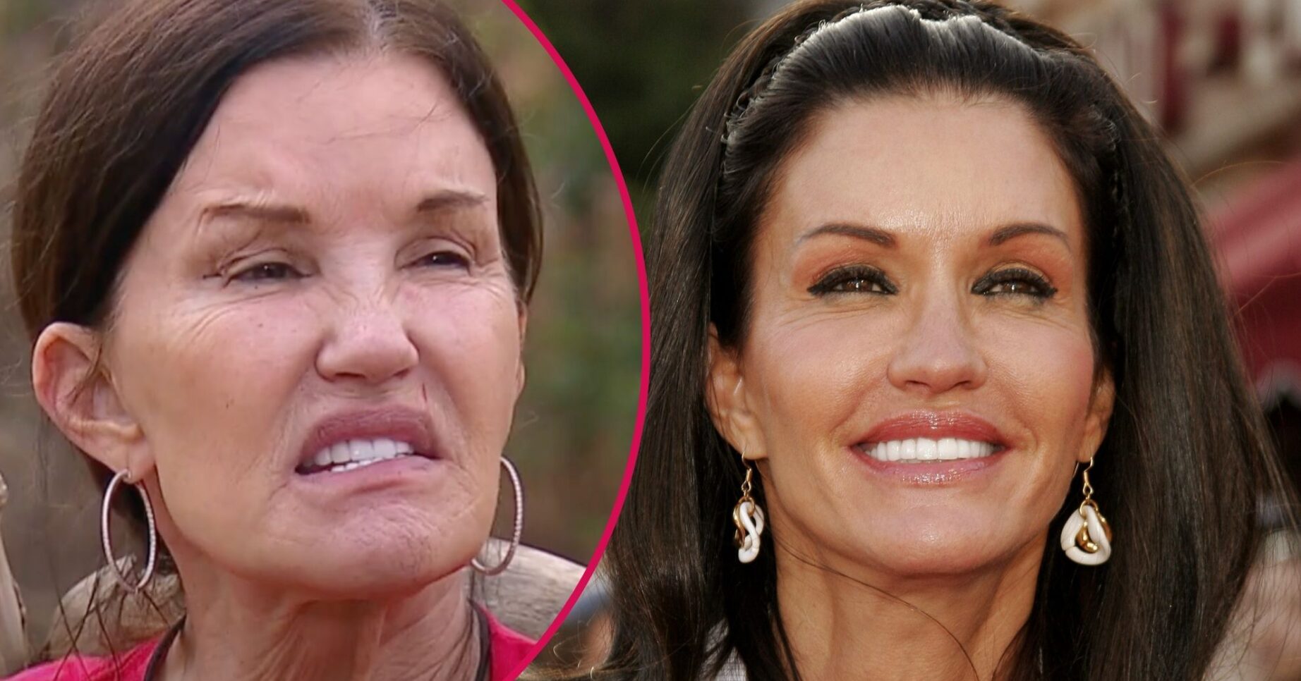 ED comp: Janice Dickinson on I'm A Celeb / Janice Dickinson on event