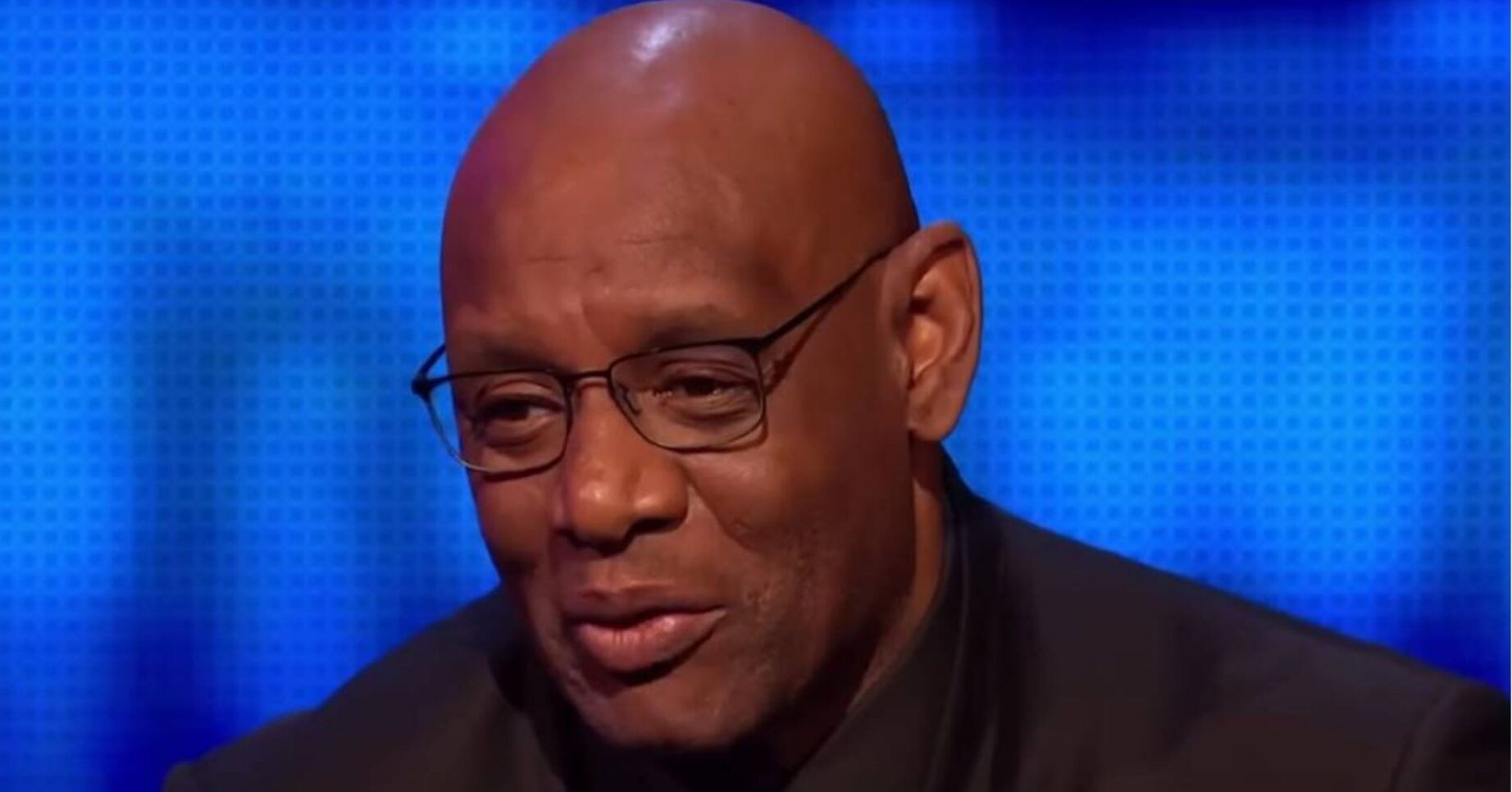 Shaun smiling on The Chase