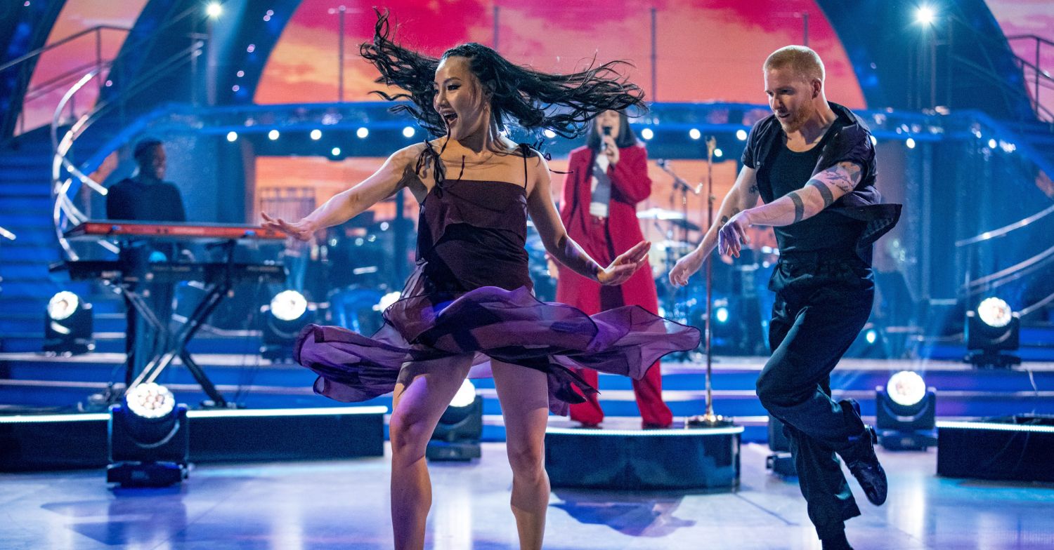 Nancy Xu on Strictly Come Dancing