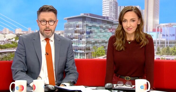 Sally Nugent and Jon Kay on BBC Breakfast