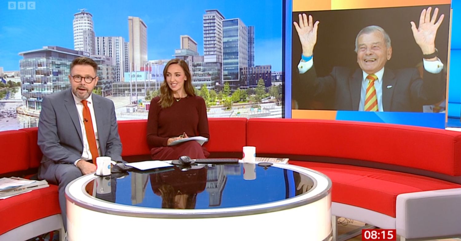 Sally Nugent and Jon Kay on BBC Breakfast