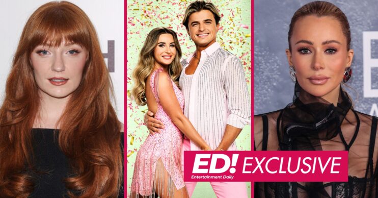 Nicola Roberts, Dani Dyer and Nikita Kuzmin and Olivia Attwood