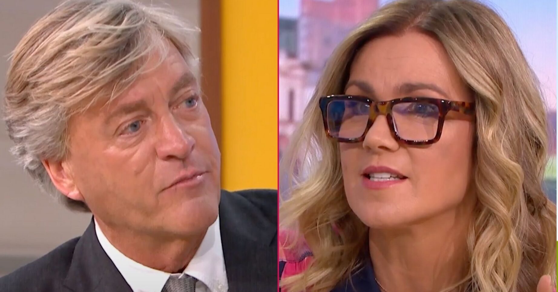Richard Madeley and Susanna Reid on Good Morning Britain GMB