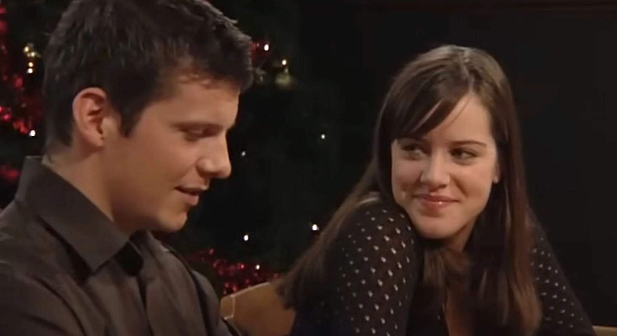 Zoe was smitten with Dennis, but he still loved Sharon (Credit: BBC)