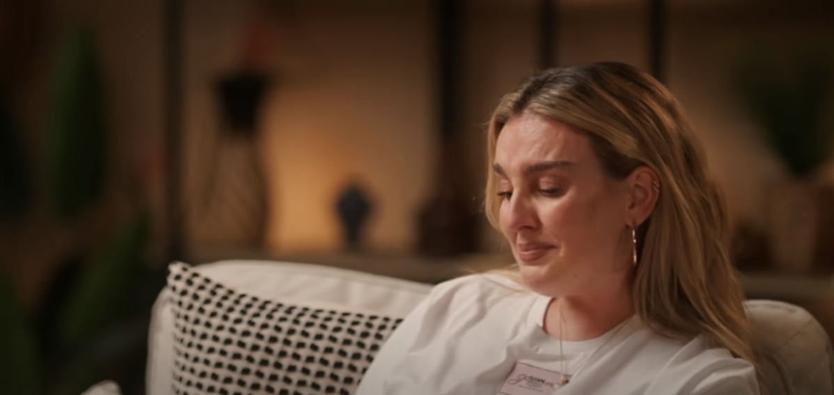 Perrie Edwards crying on podcast