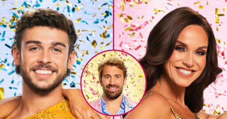 George, Chris and Vicky on Strictly