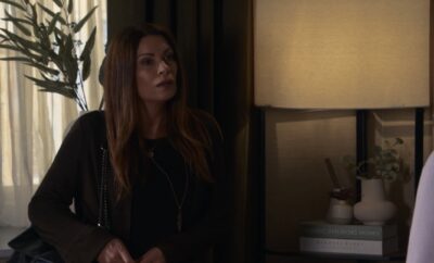Coronation Street's Carla Connor sees the Swains playing happy families