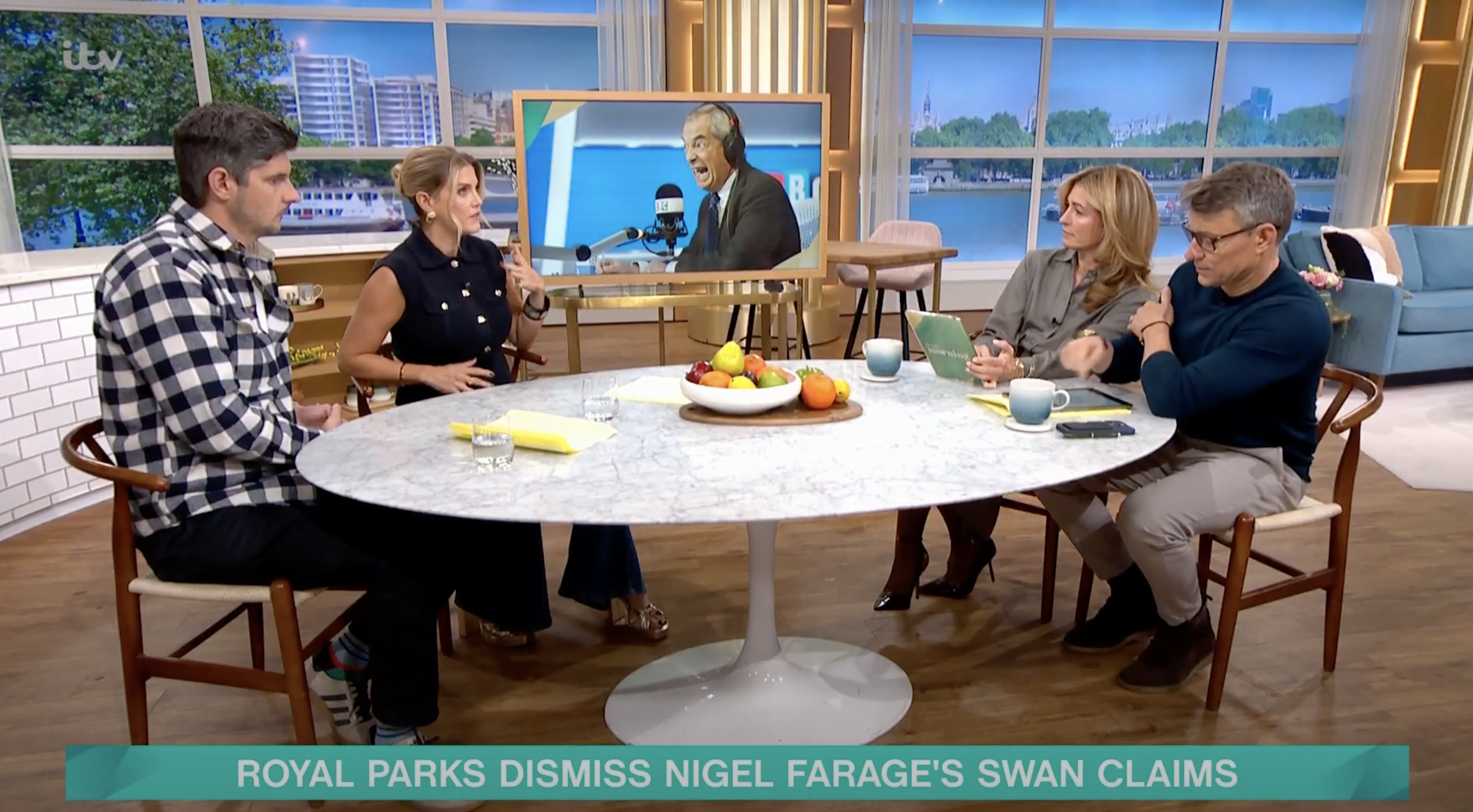 Ashley James on This Morning