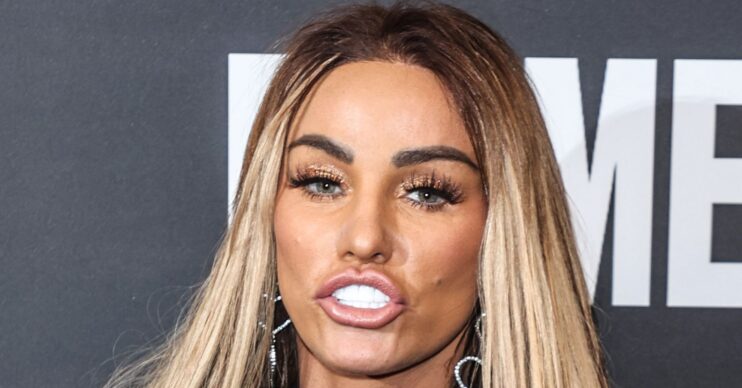 Katie price posing