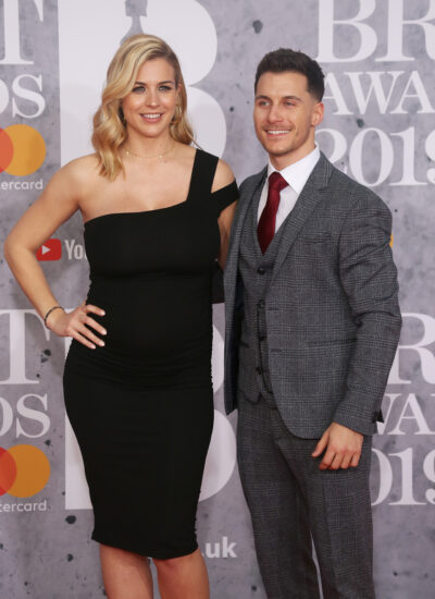 Gemma Atkinson and Gorka Marquez at the Brit Awards