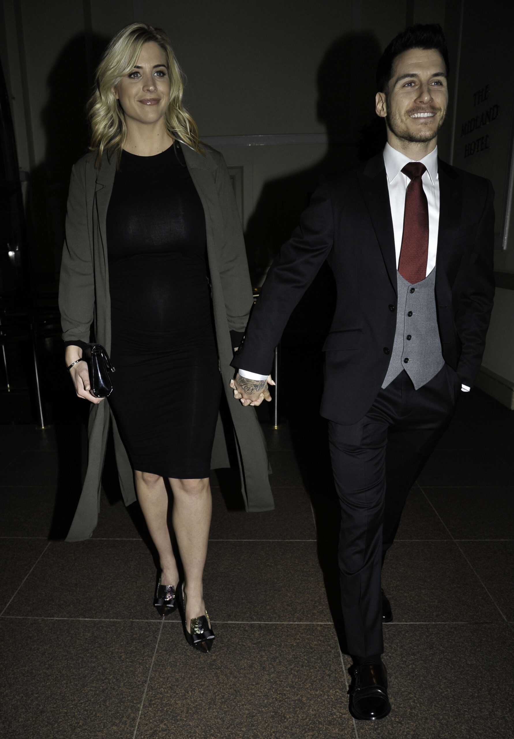 Gemma Atkinson and Gorka Marquez at the Childline Ball