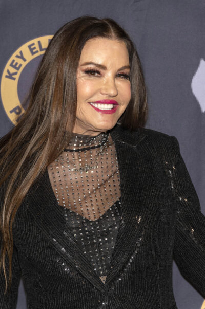 Janice Dickinson smiling