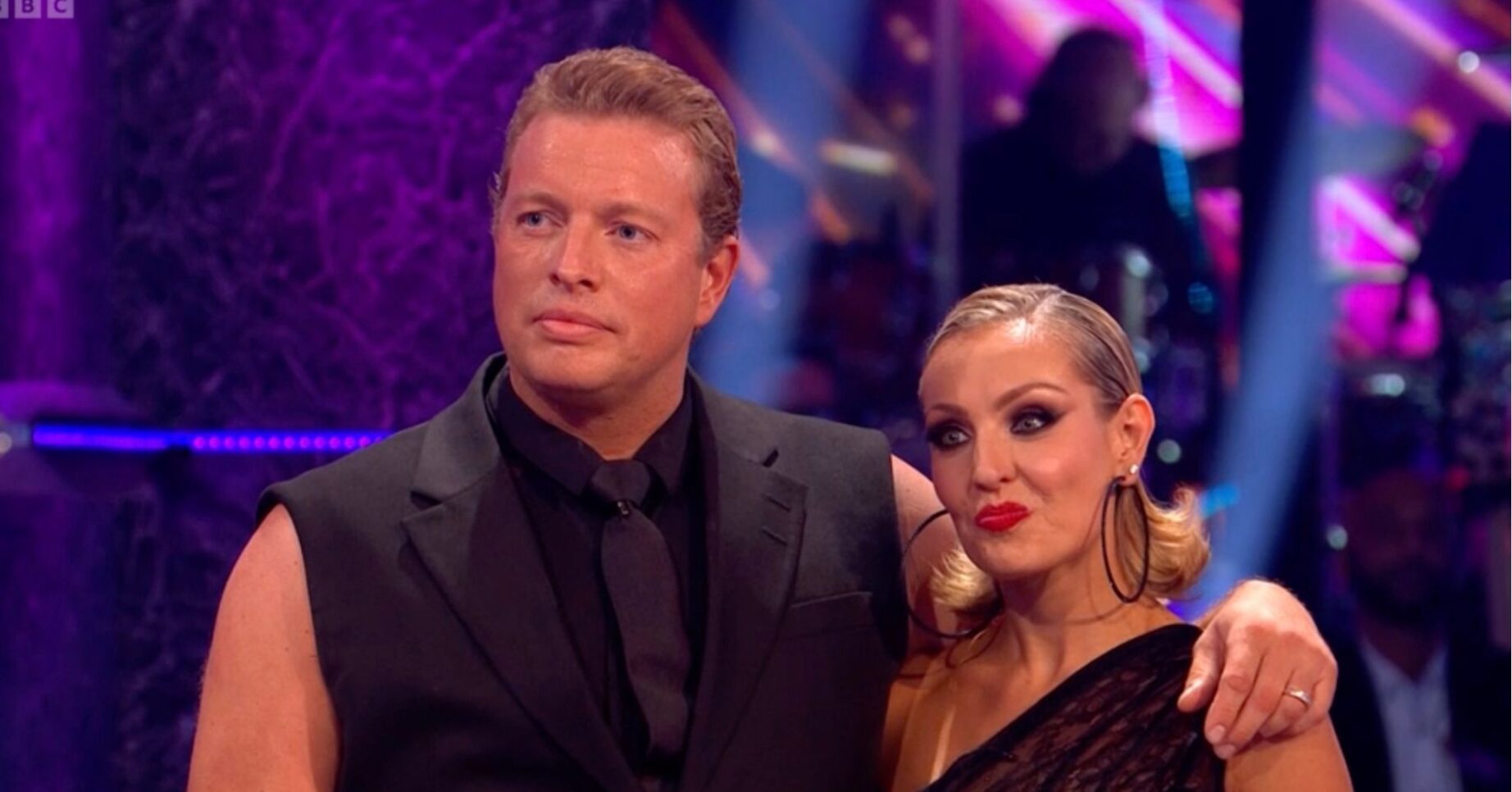 Thomas Skinner and Amy Dowden on Strictly