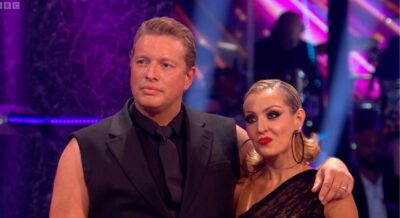 Thomas Skinner and Amy Dowden on Strictly
