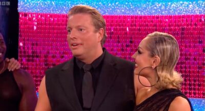 Thomas Skinner and Amy Dowden on Strictly
