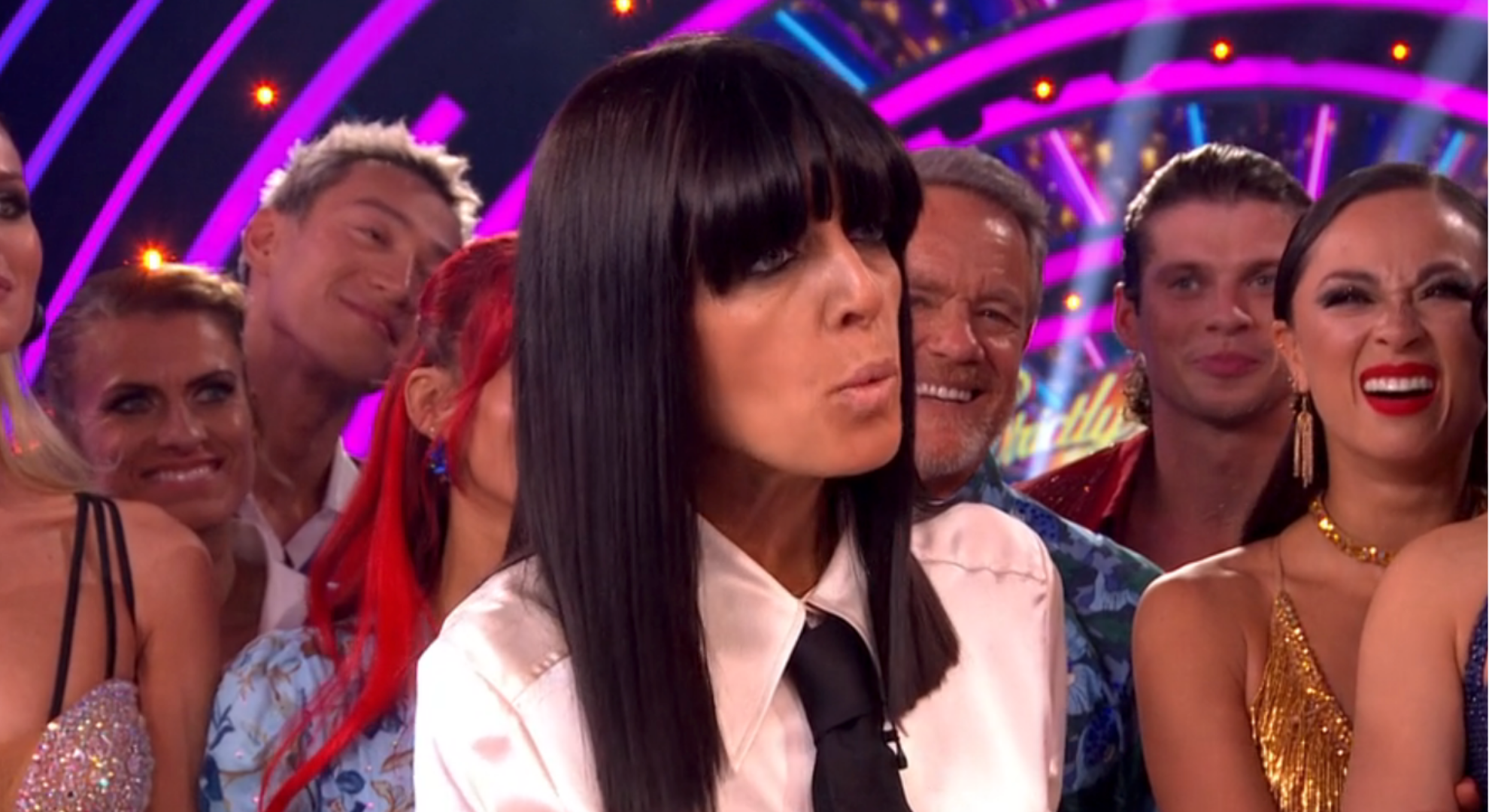 Strictly Come Dancing live blunder explained as flustered Claudia is forced to ad-lib!
