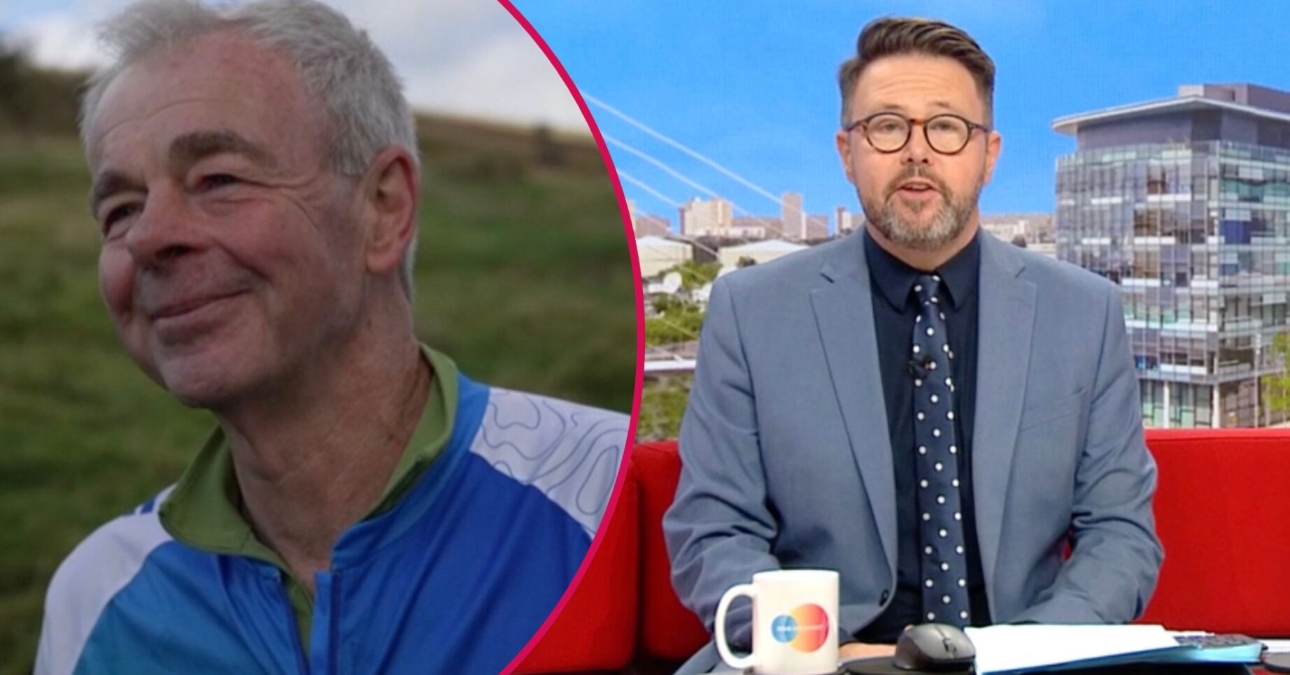 Jon Kay and Sally Nugent on BBC Breakfast / Ian Teasdale on BBC Breakfast