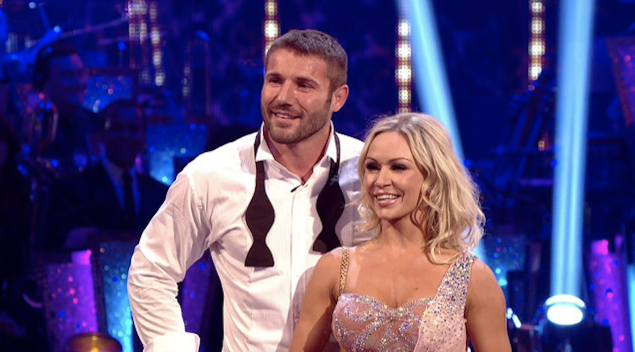 Kristina Rihanoff and Ben Cohon on Strictly Come Dancing 