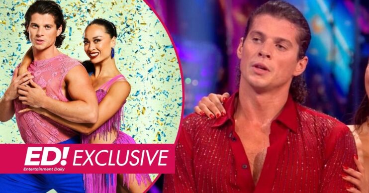 Lewis Cope and Katya Jones on Strictly
