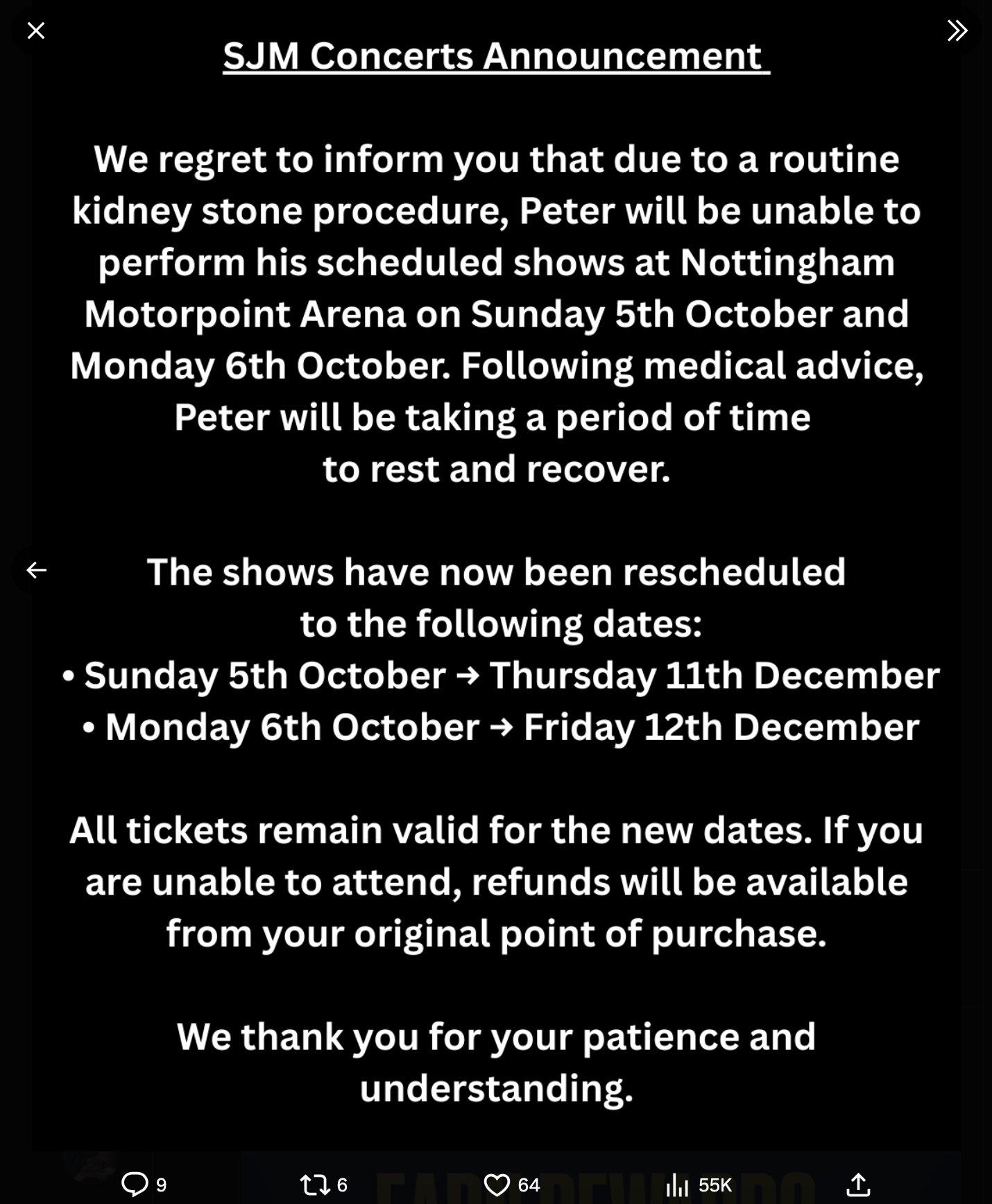 Peter Kay on Instagram