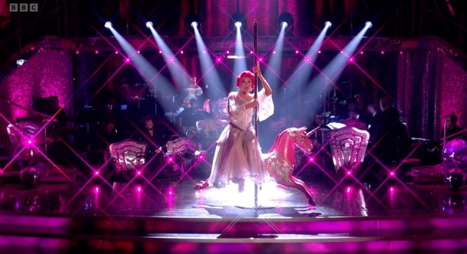 La Voix performing on Strictly