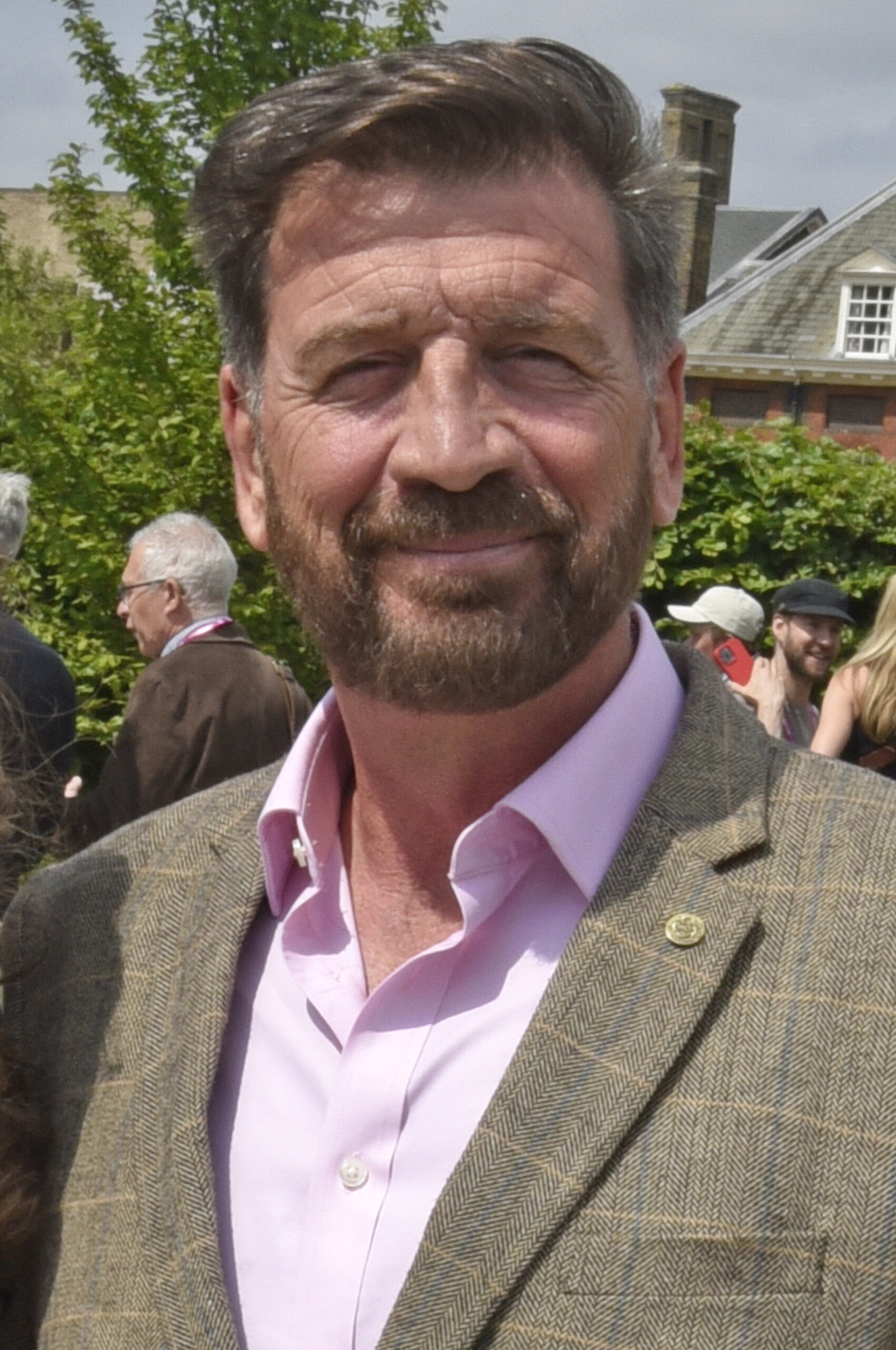 Nick Knowles at the Chelsea Flower Show