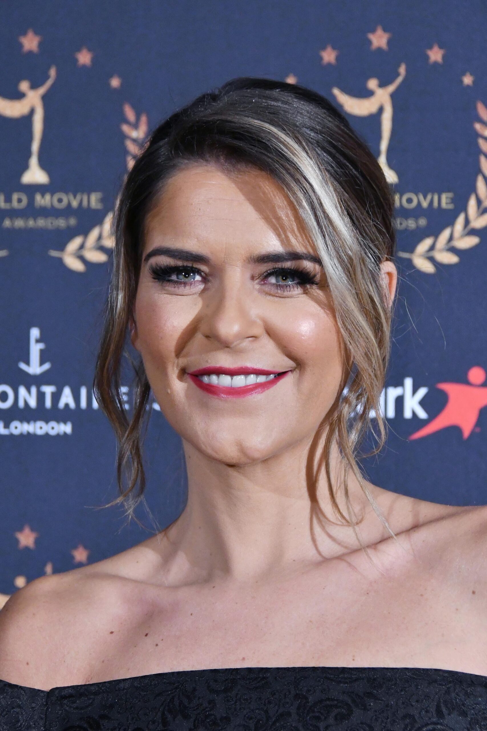 Gemma Oaten at the Gold Movie Awards