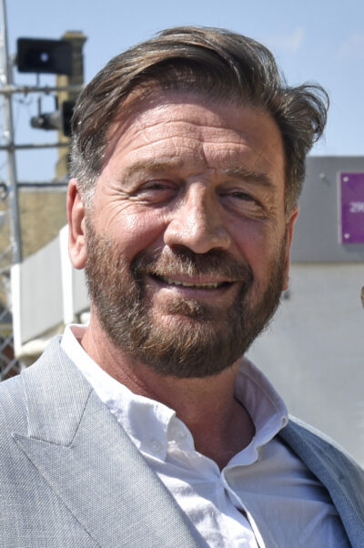 Nick Knowles at the Chelsea Flower Show.