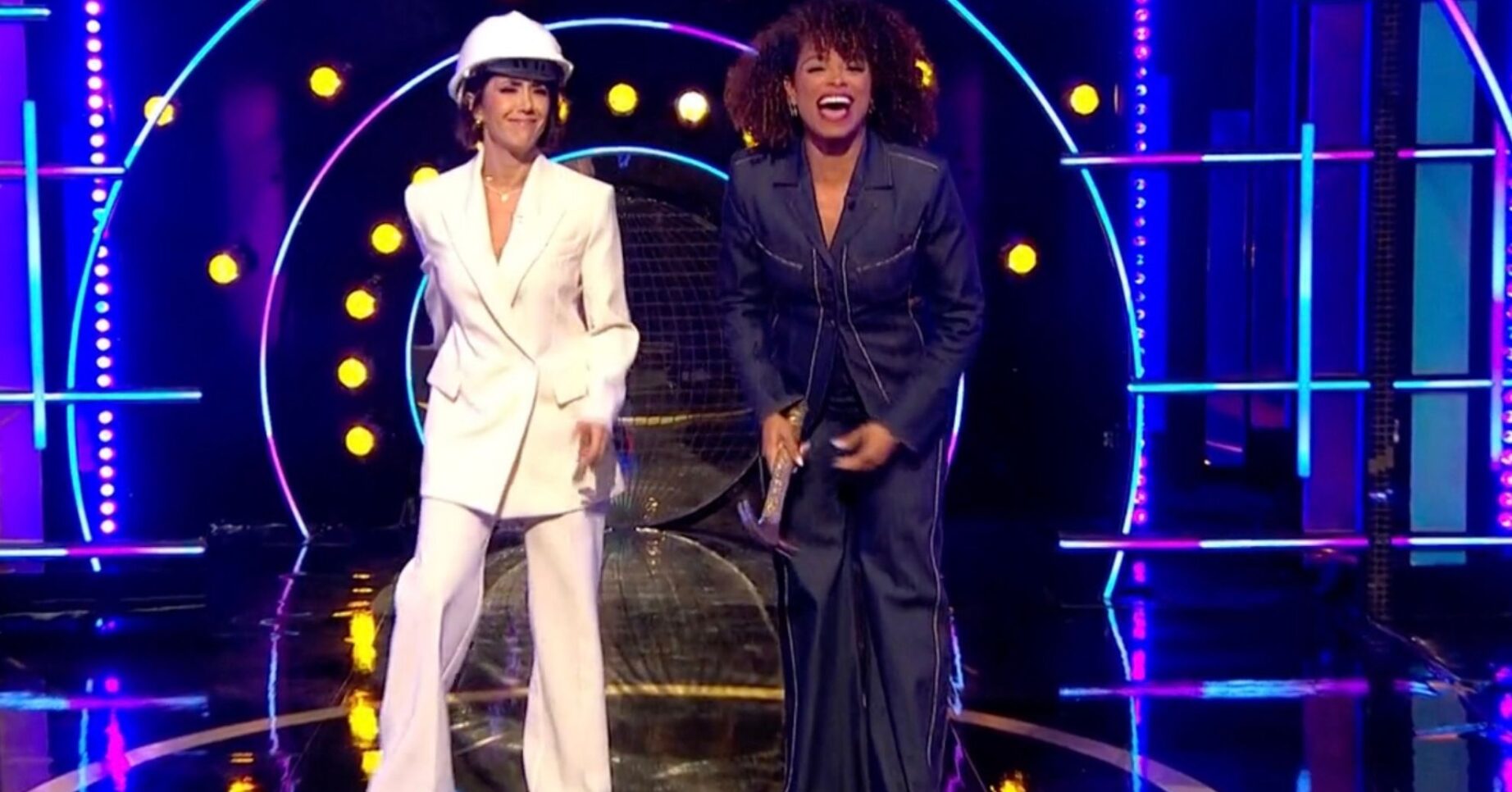 Janette Manrara and Fleur East on It Takes Two