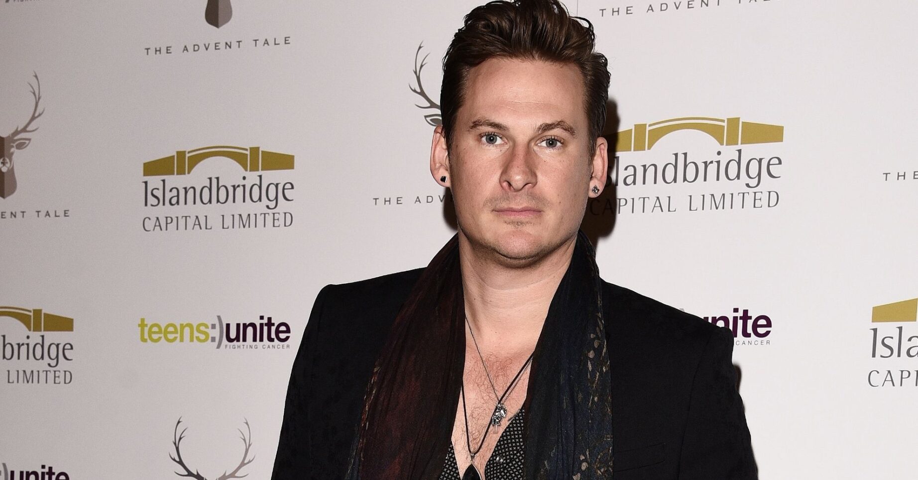 Lee Ryan on the red carpet
