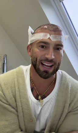 Jake Quickenden Instagram reel screengrab