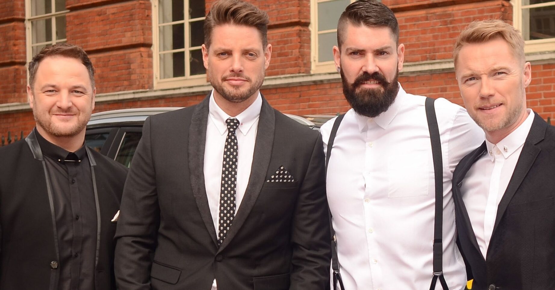 Boyzone in a group photo