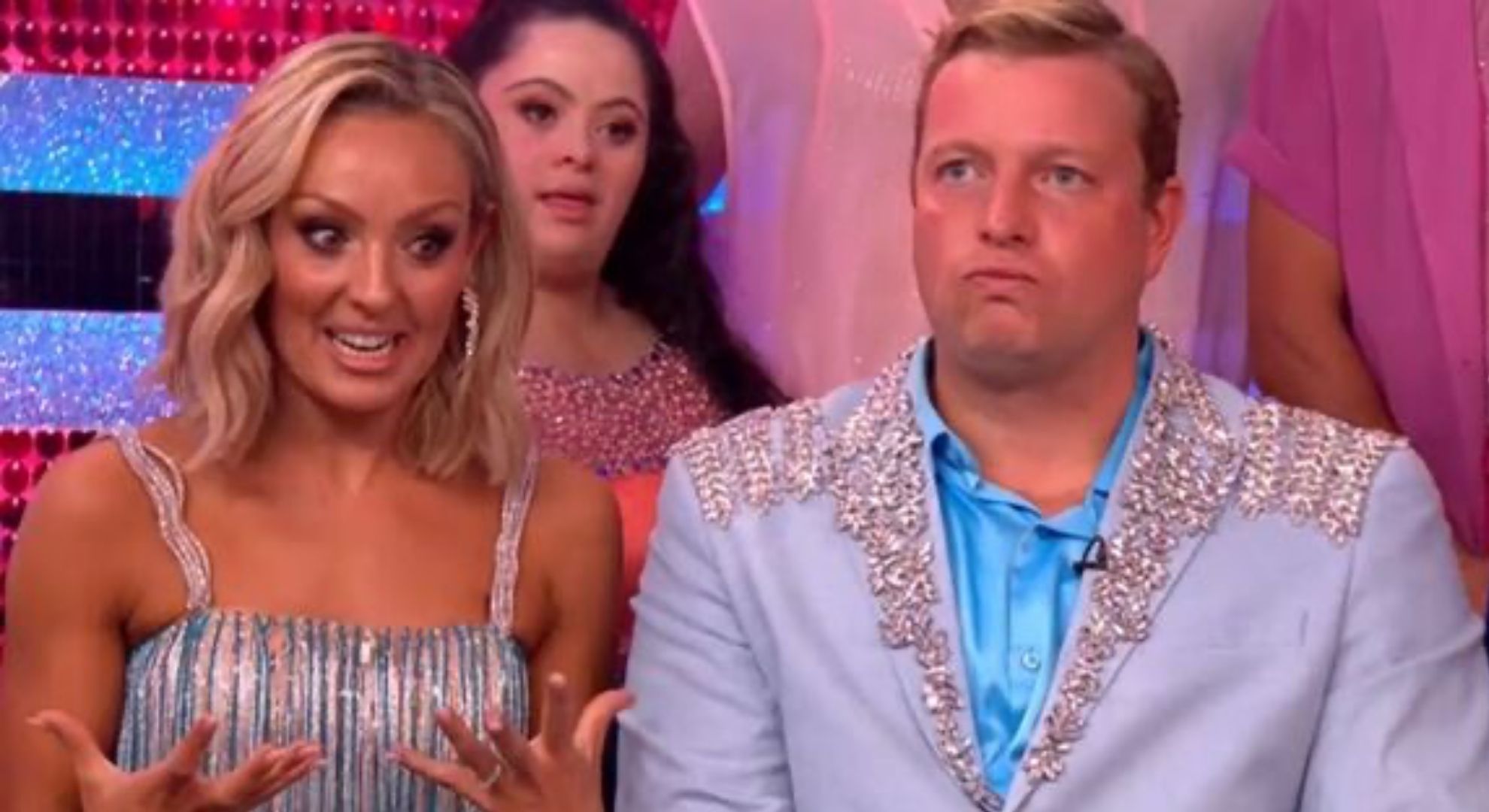 Amy Dowden and Thomas Skinner on Strictly