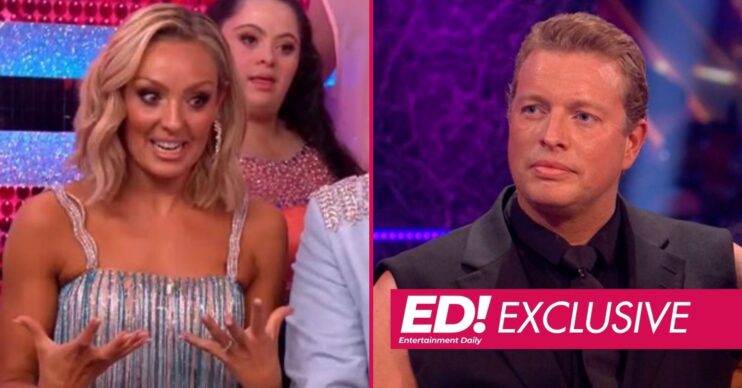 Amy Dowden and Thomas Skinner on Strictly