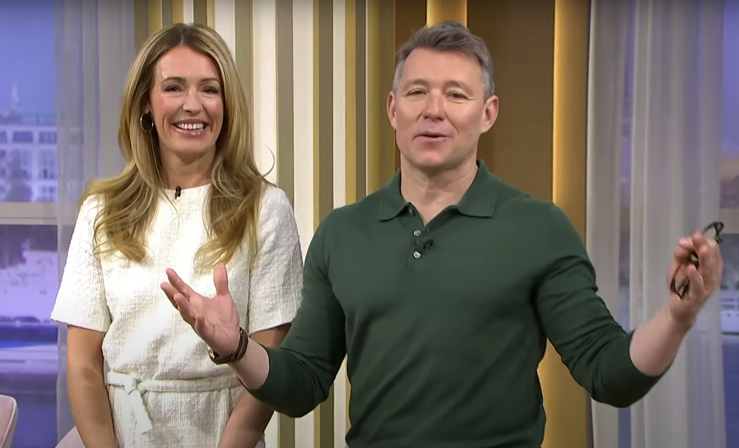 Cat Deeley and Ben Shephard on This Morning
