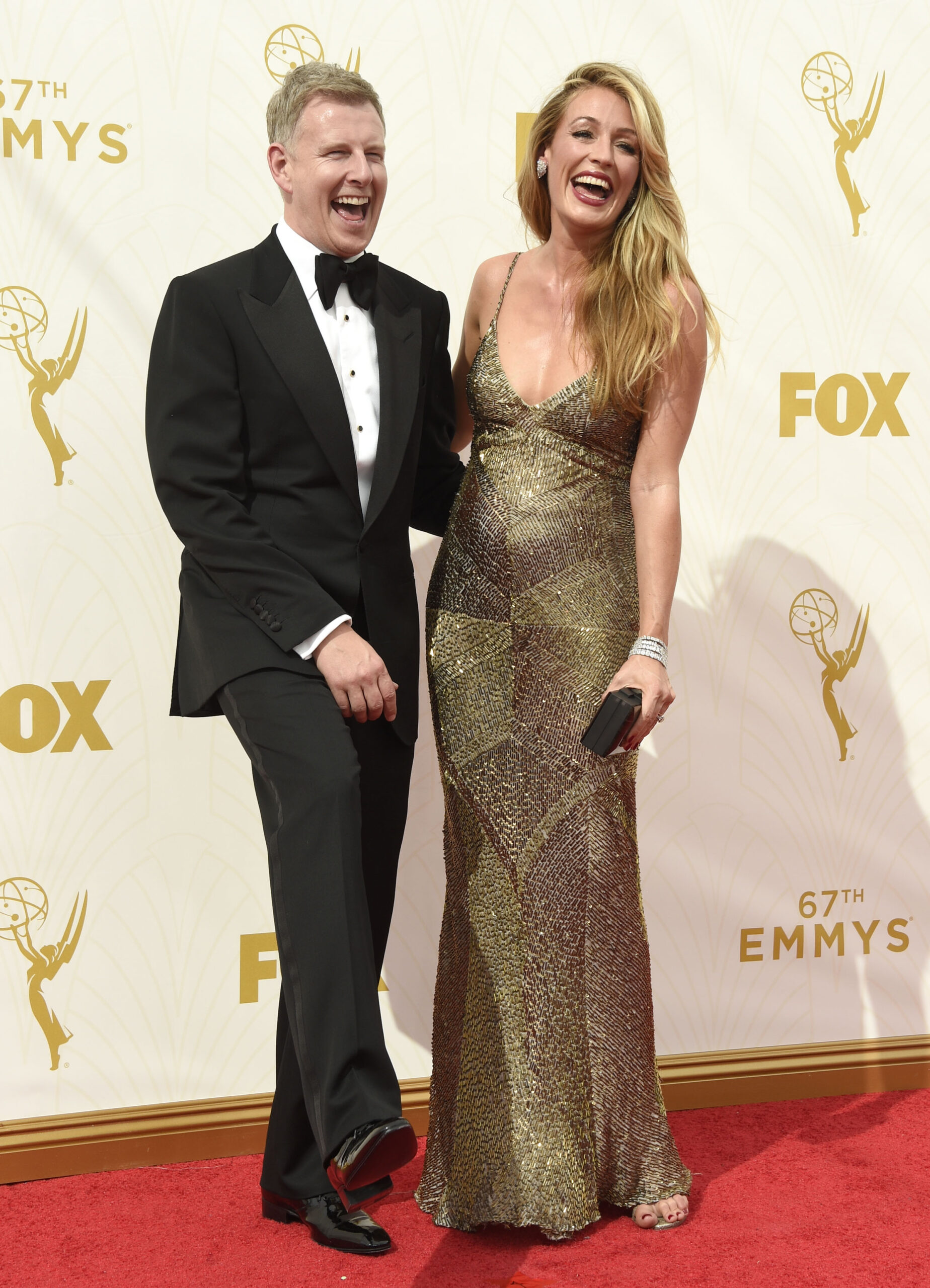 Patrick Kielty and Cat Deeley