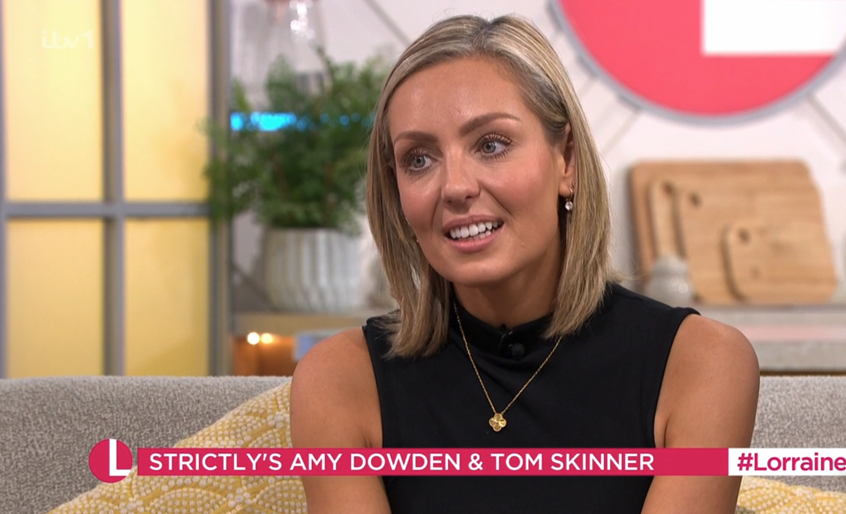 Amy Dowden on Lorraine