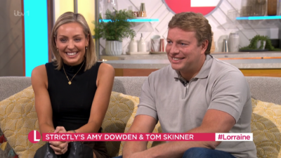 Amy Dowden and Thomas Skinner on Lorraine