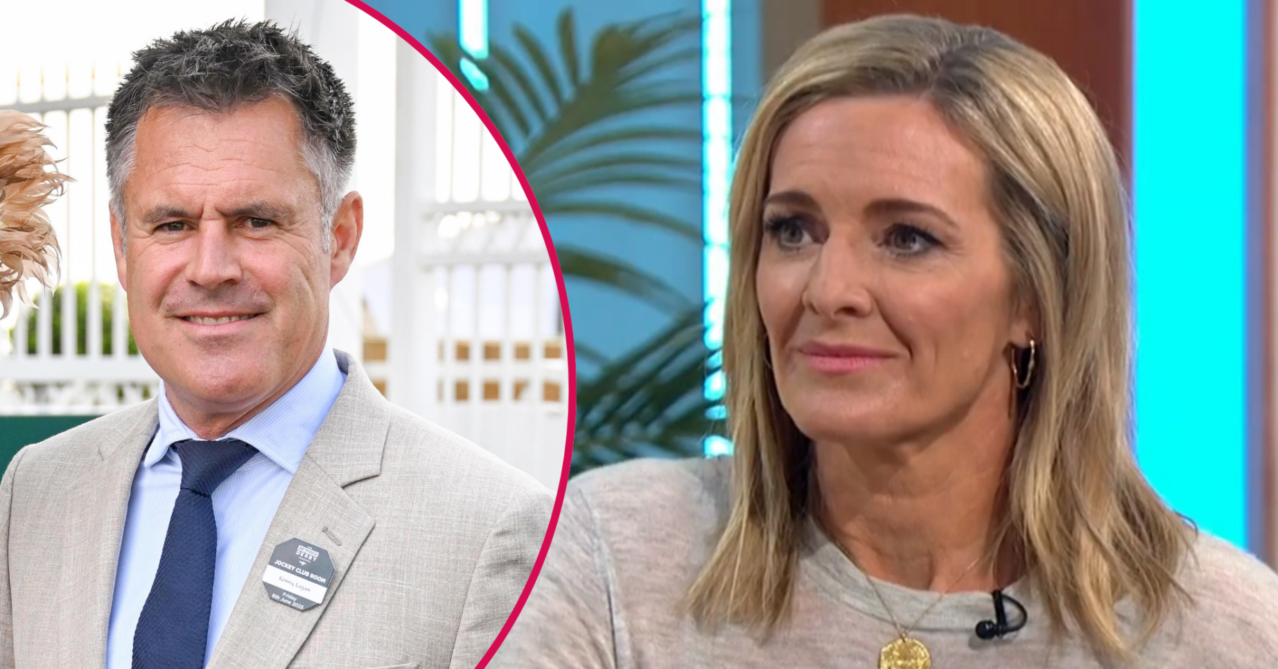 Kenny and Gabby Logan