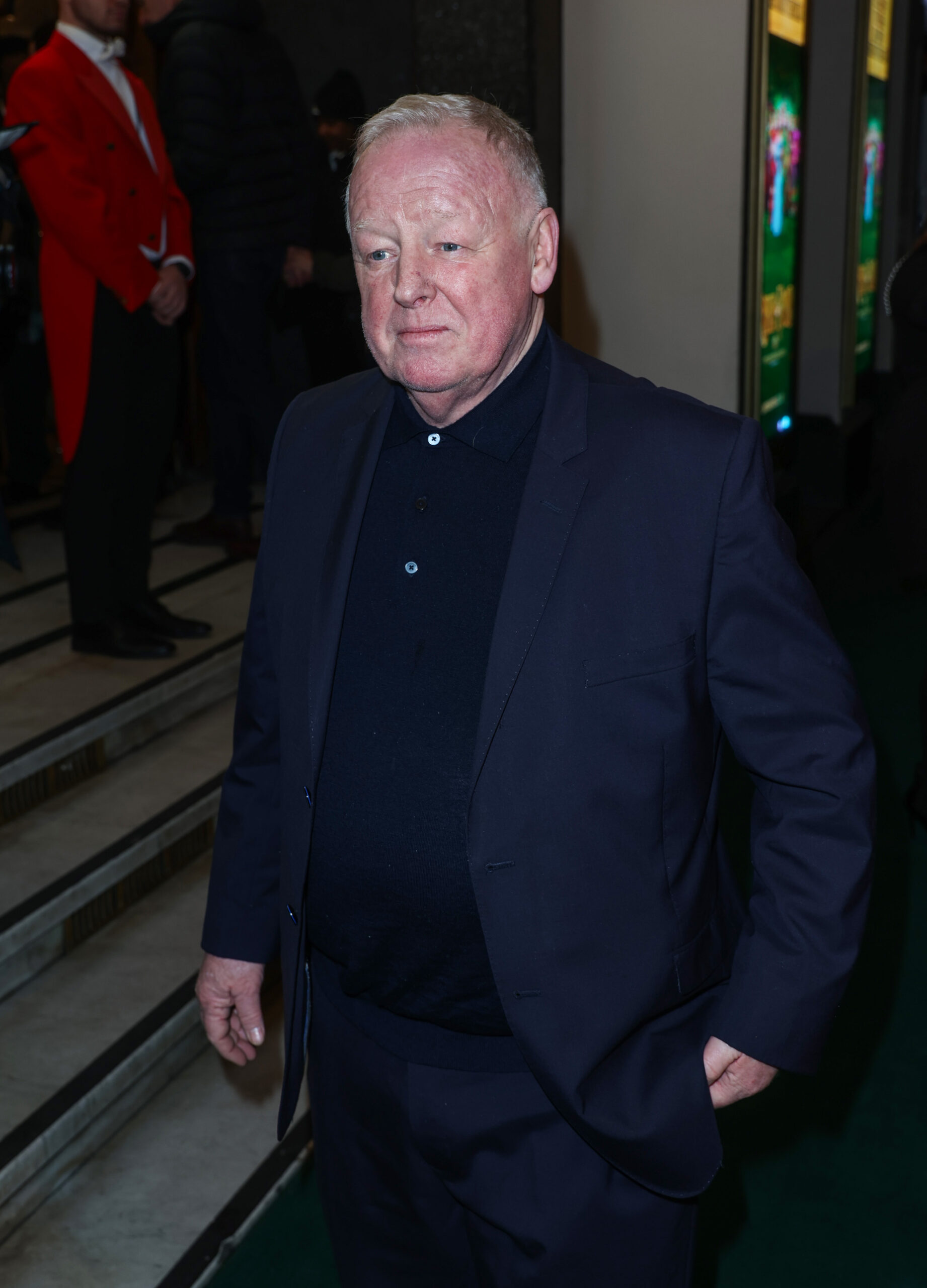 Les Dennis smiling