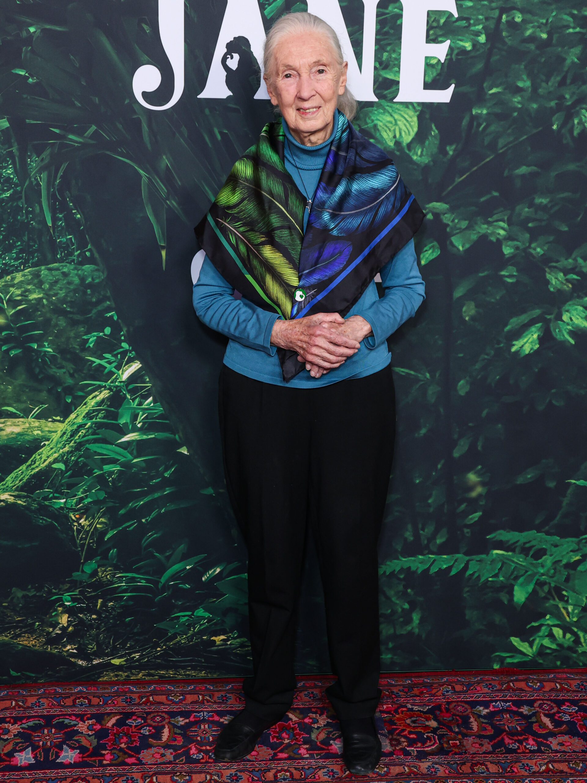 Dame Jane Goodall smiling