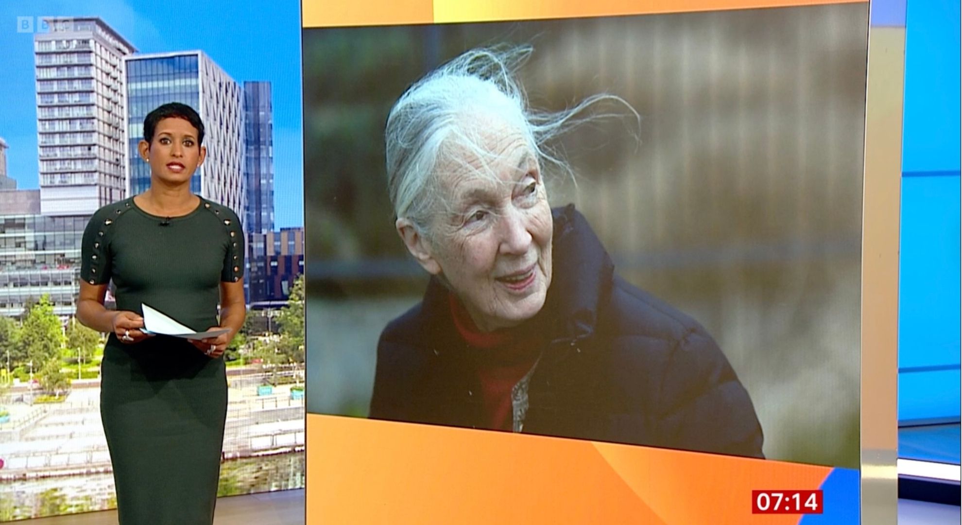 Naga Munchetty on BBC Breakfast