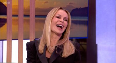 Amanda Holden laughing